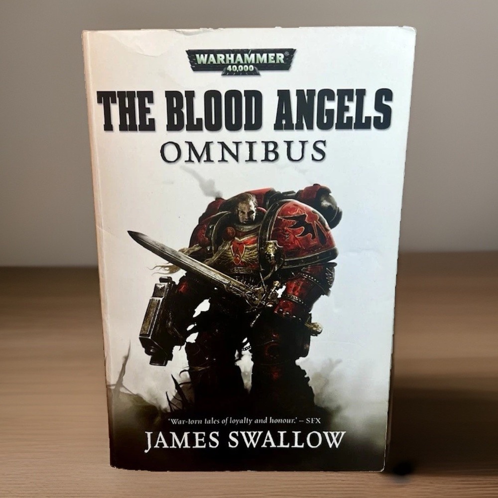 Warhammer 40K Blood Angels Omnibus James Swallow 1st Ed. OOP PB Black Library